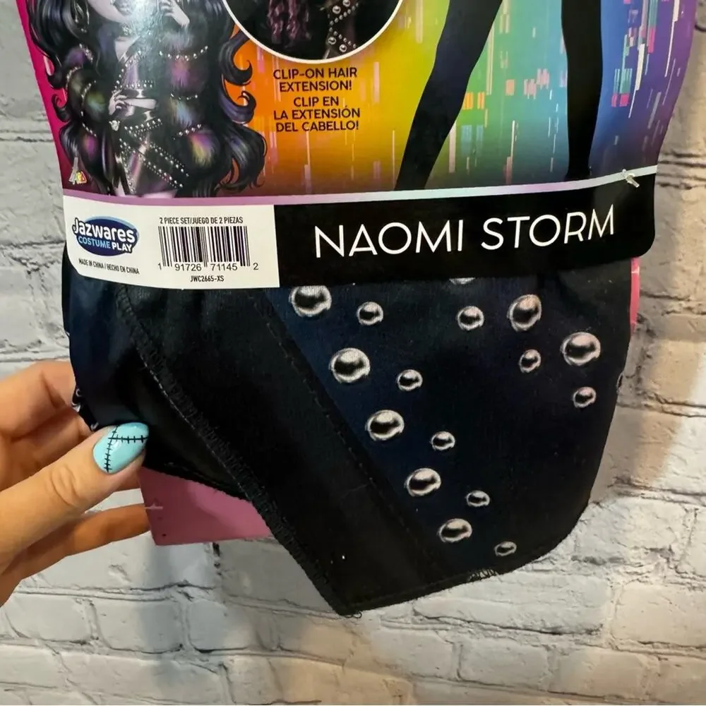 Rainbow High Shadow High Naomi Storm Girl’s Halloween Costume